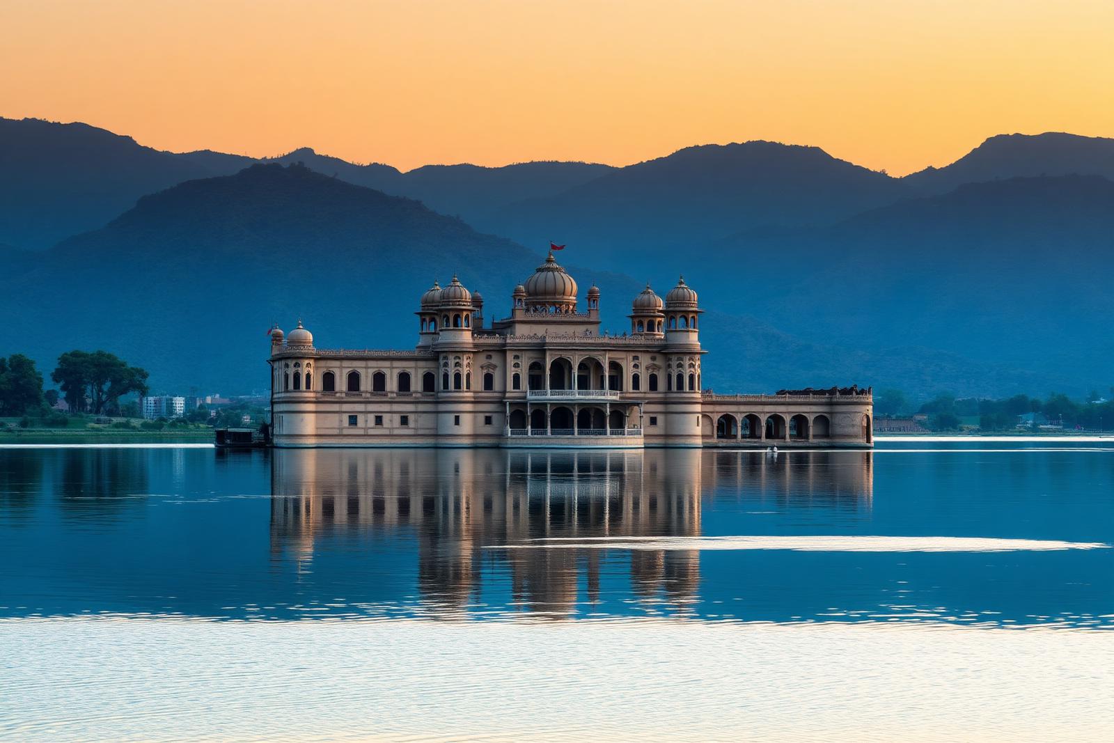 Jal Mahal in Jaipur, Rajasthan