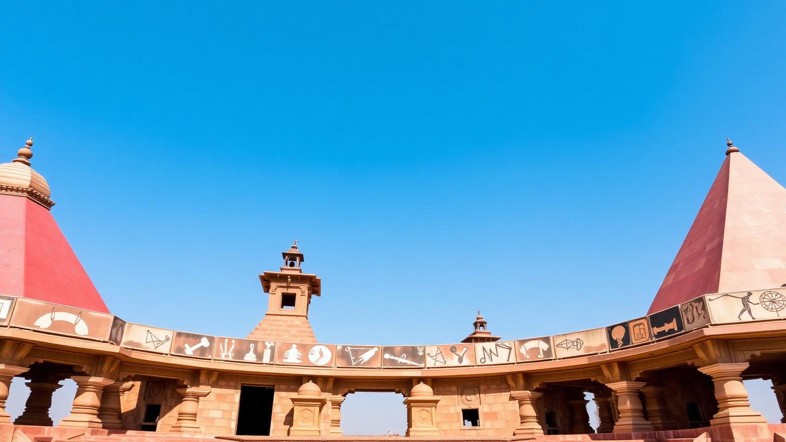 Jantar Mantar in Jaipur, Rajasthan