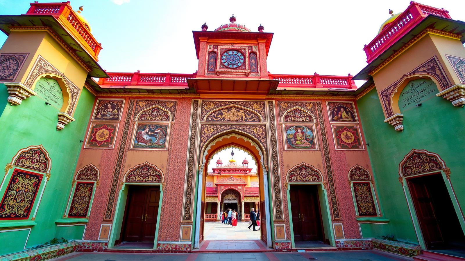 Patrika Gate Jaipur included in the 3 days 2 nights tour